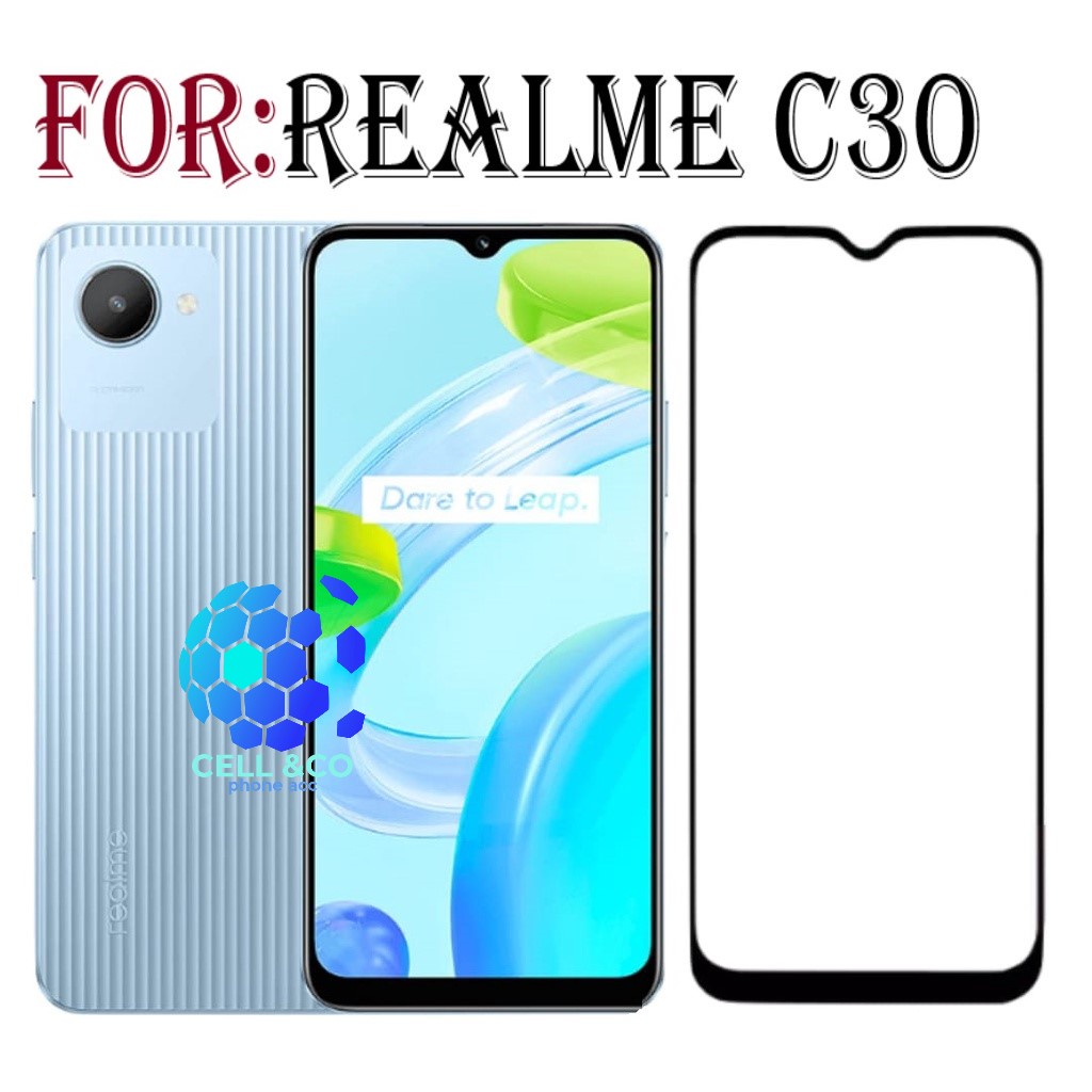 Tempered Glass REALME C30 Full HD Anti Gores Premium Screen Protector Pelindung Layar Kaca REALME C30