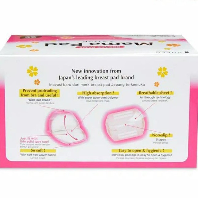 Mamapad Breast Pad isi 24pc &amp; 56pc