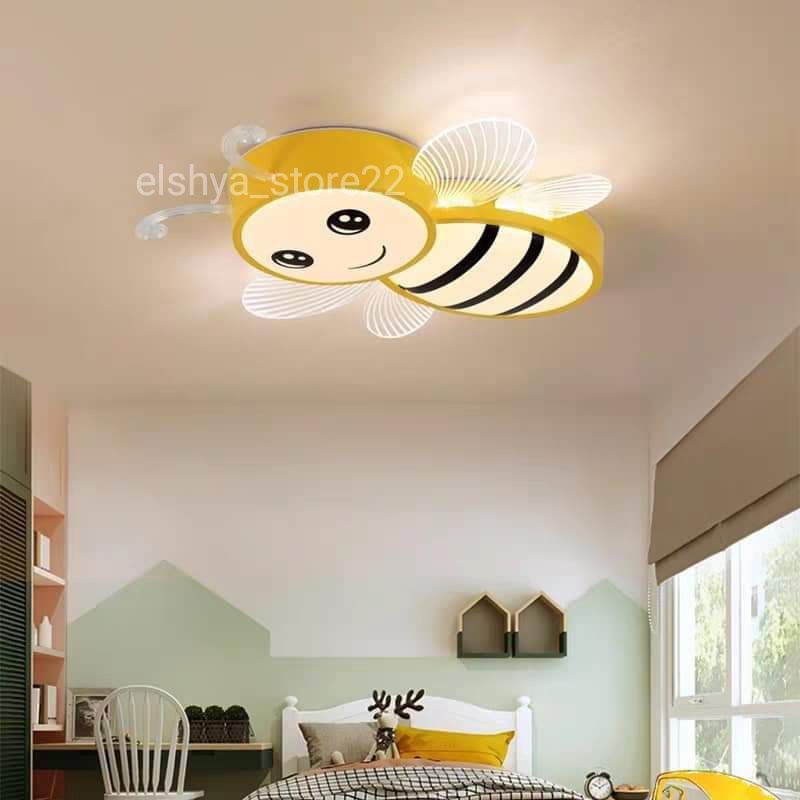 LAMPU TIDUR AESTEHTIC LED KARAKTER LUCU ANAK MURAH TEMPEL DINDING PLAFON LAMPU KAMAR ANAK PEREMPUAN 