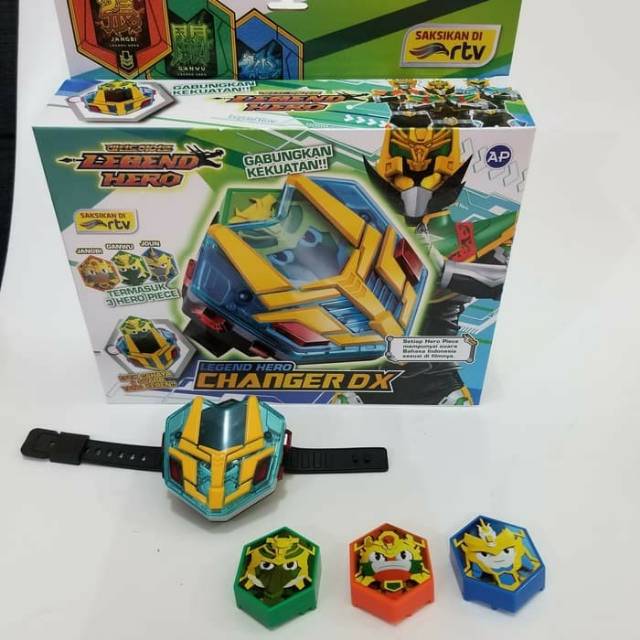 LEGEND HERO CHARGER DX MAINAN ANAK JAM TANGAN LEGEND HERO