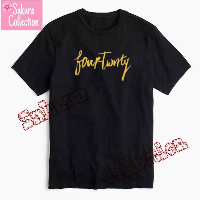 Kaos BAND FOURTWENTY Premium Cotton Combad 30 S Baju Pria Wanita Dewasa