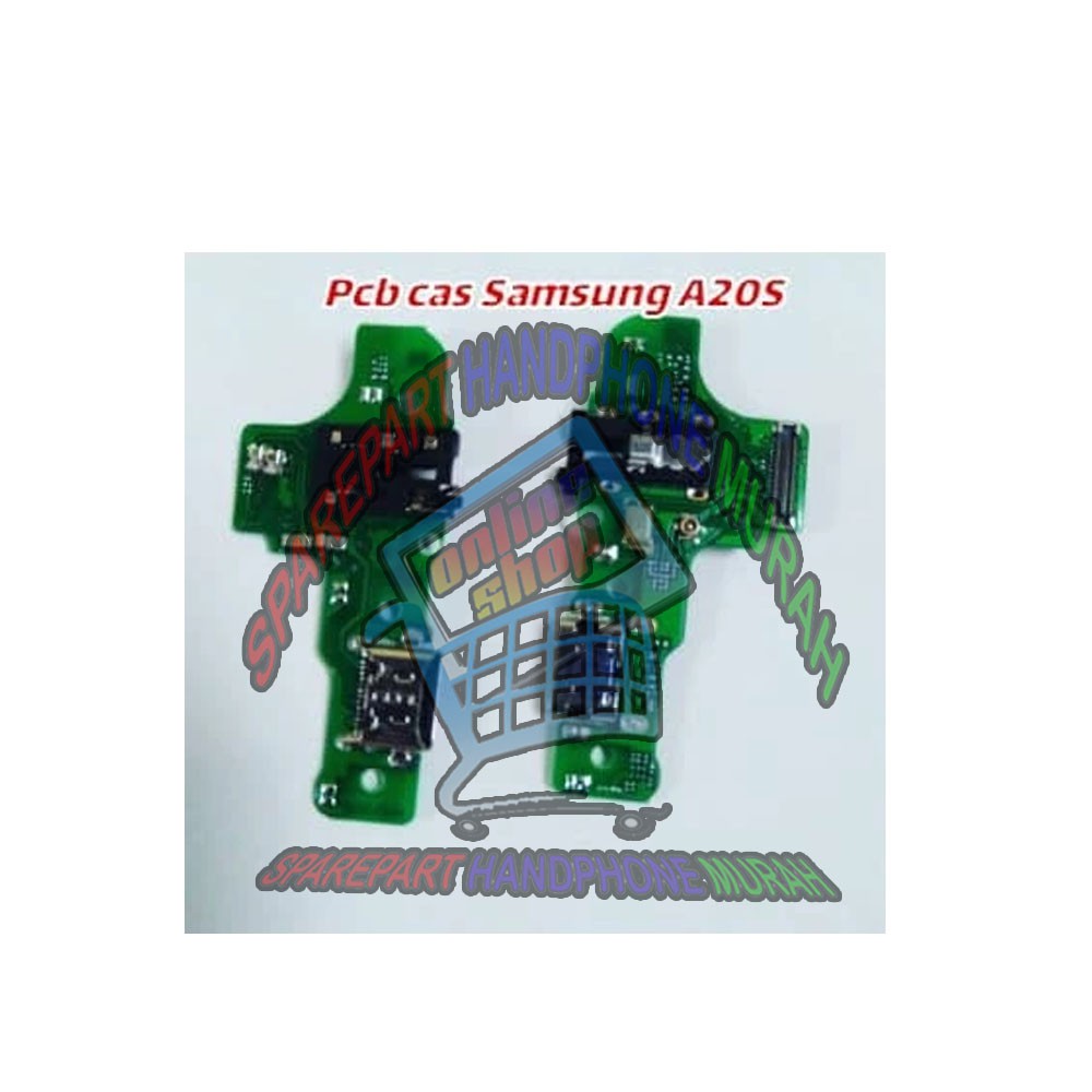 FLEXIBEL CONNECTOR CHARGER MIC HF SAMSUNG A20S A207 A207F ORIGINAL NEW