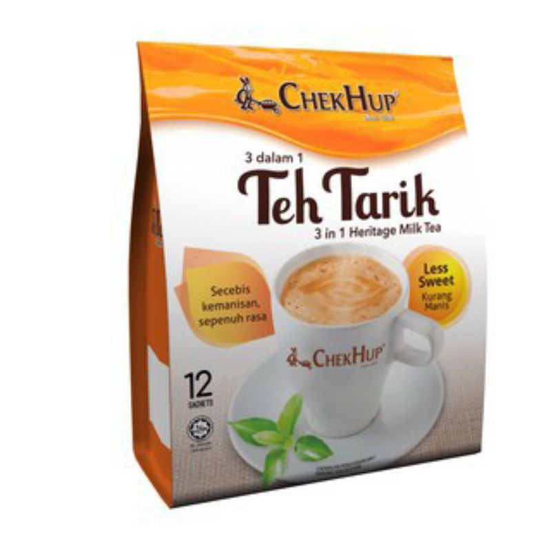 

chek hup teh tarik 3in1 less sweet malaysia