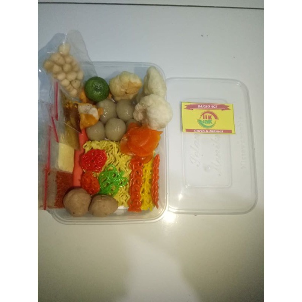 

seblak instan baso aci