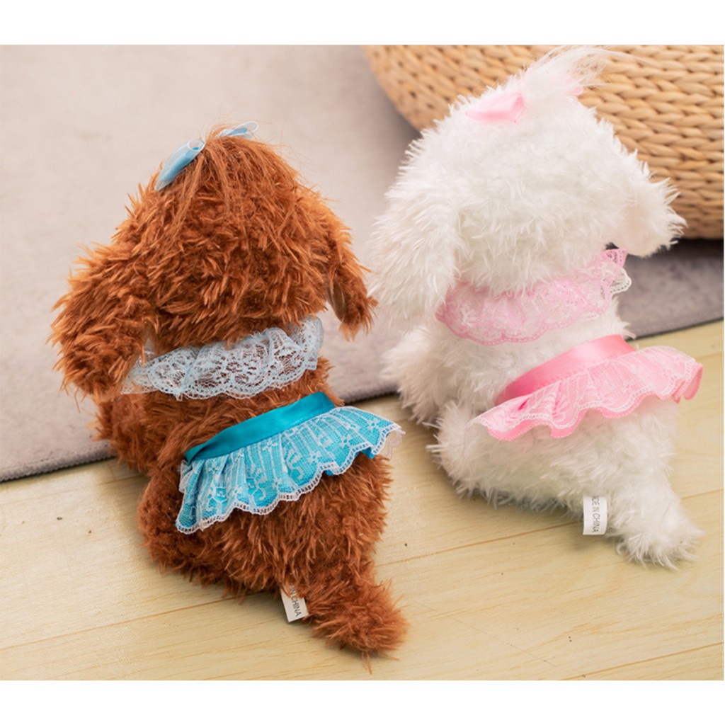 Robot Anjing Elektrik dengan Kontrol Suara/Anjing peliharaan mainan elektronik/Mainan mewah anak/-5