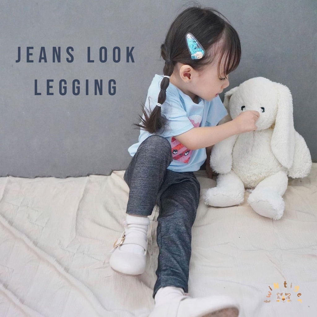 Twin Tiger Legging 6M-3Y Jeans Look Legging Panjang Fashion Anak Unisex CBKS