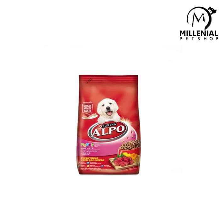 Makanan Anjing kering ALPO Puppy chicken 2.6 Kg Freshpack 2.6kg Dry Food