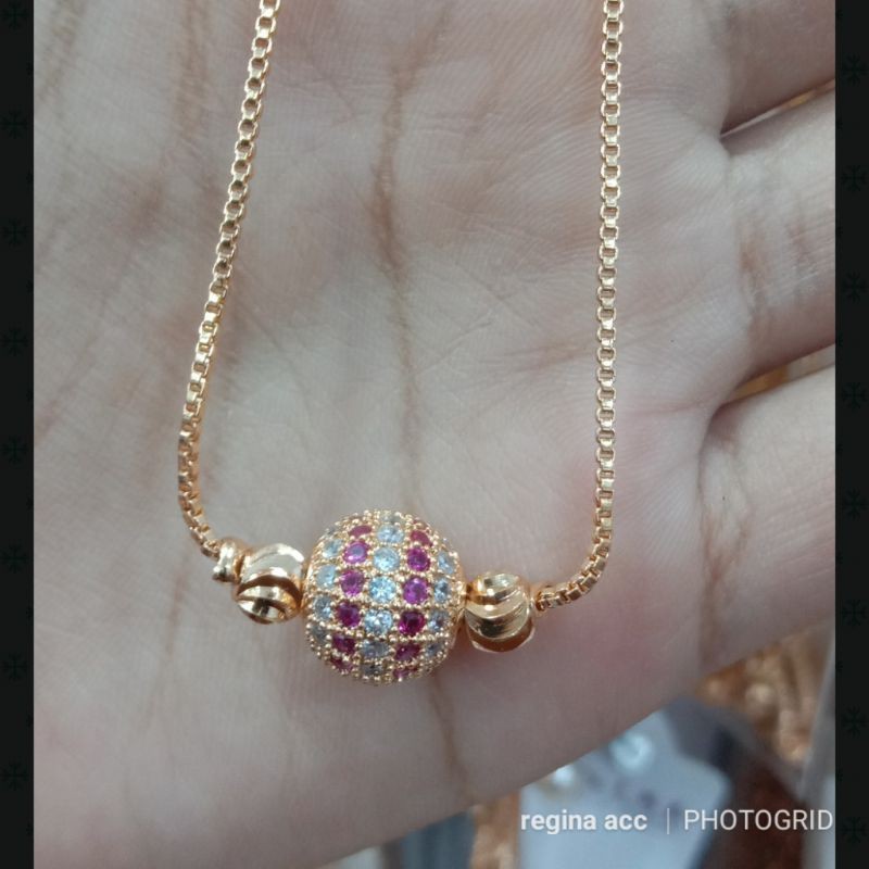 cantik  Kalung xuping bola