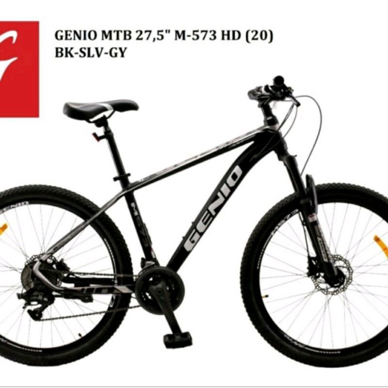 Sepeda MTB 27.5 inch GENIO 573 HD hidrolik