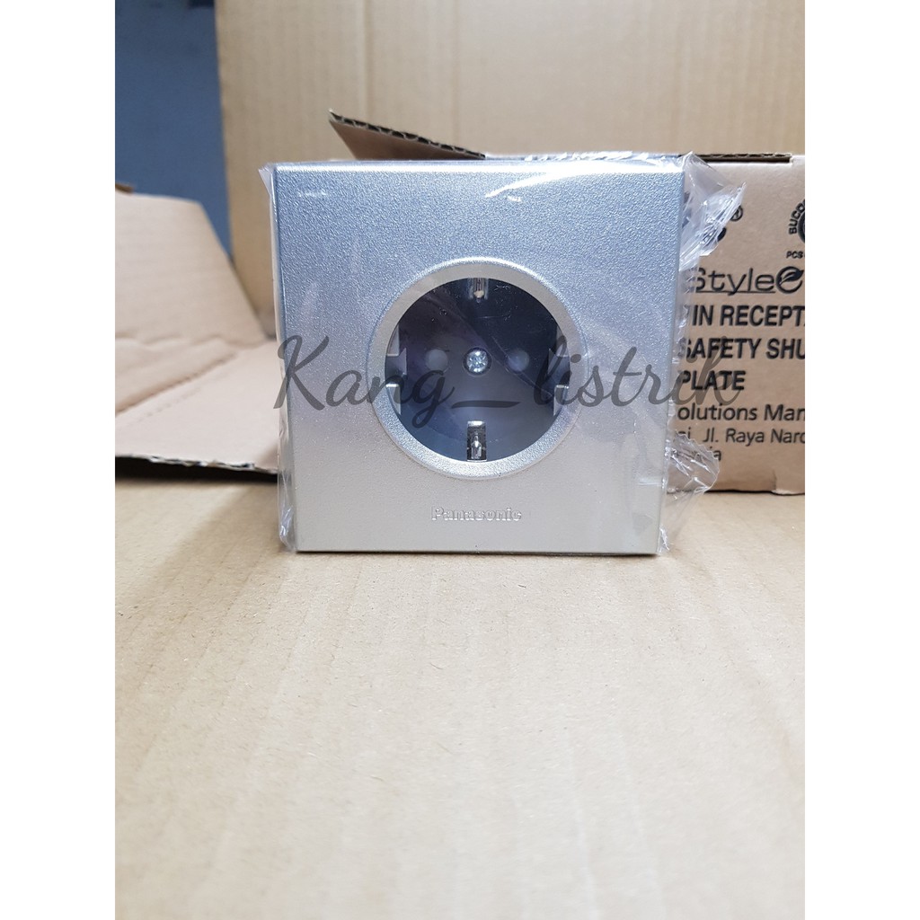 Stop Kontak Panasonic Silver WESJP1121MWS