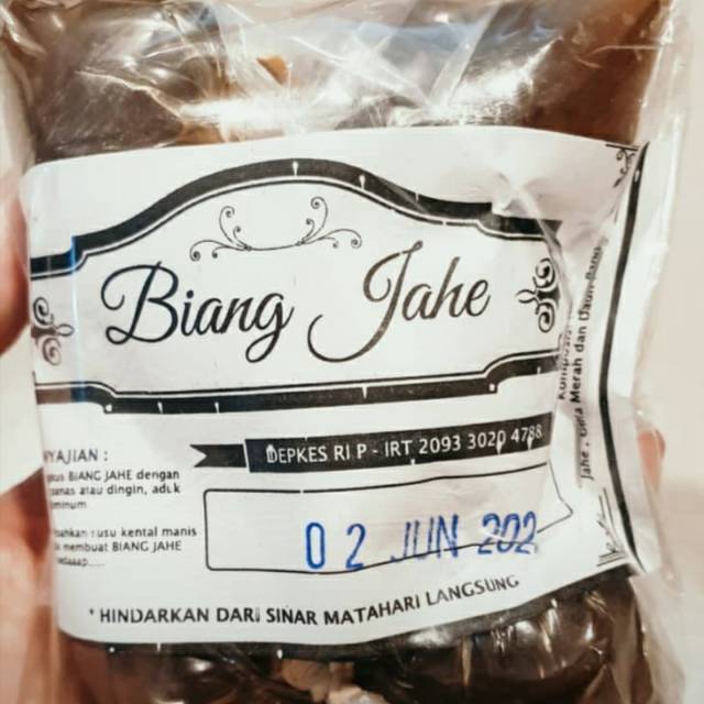 

Biang Jahe / Sari Jahe