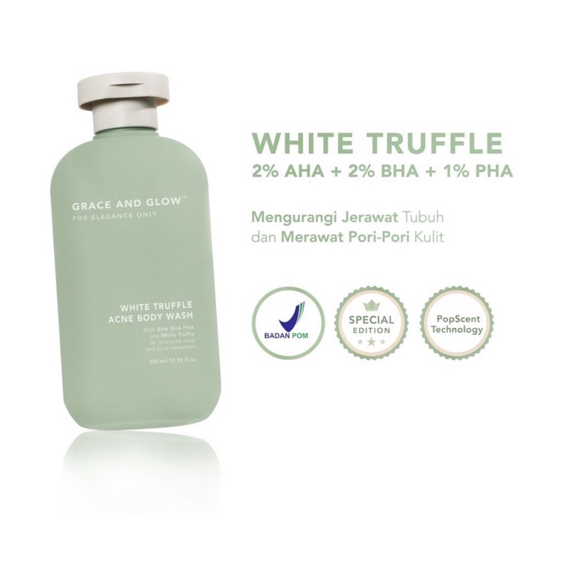 Grace & Glow White Truffle Acne Body Wash