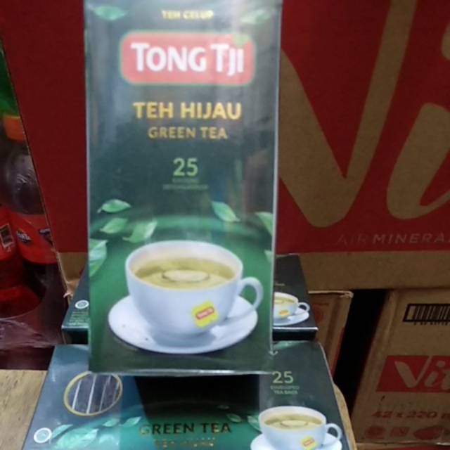 Tong tji Teh hijau celup (25kantong)