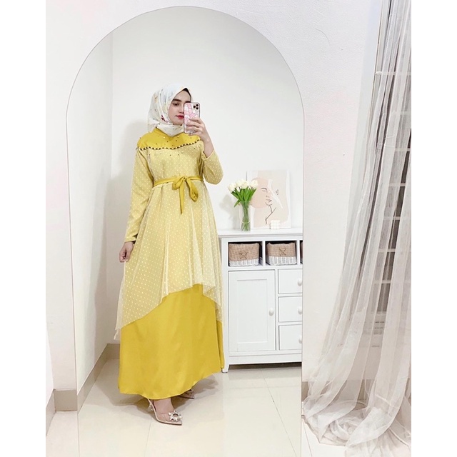 Queen party dress / dress pesta murah / dress kondangan murah / Ready stock