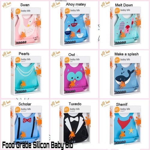 MAKE MY DAY SILICONE BABY BIB