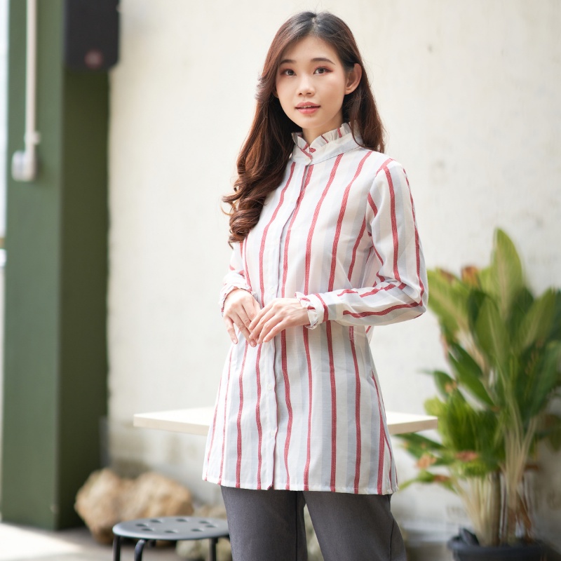 Cammomile Kemeja Wanita 1801017 kotak-5