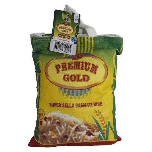 

beras premium gold basmathi rice 2kg