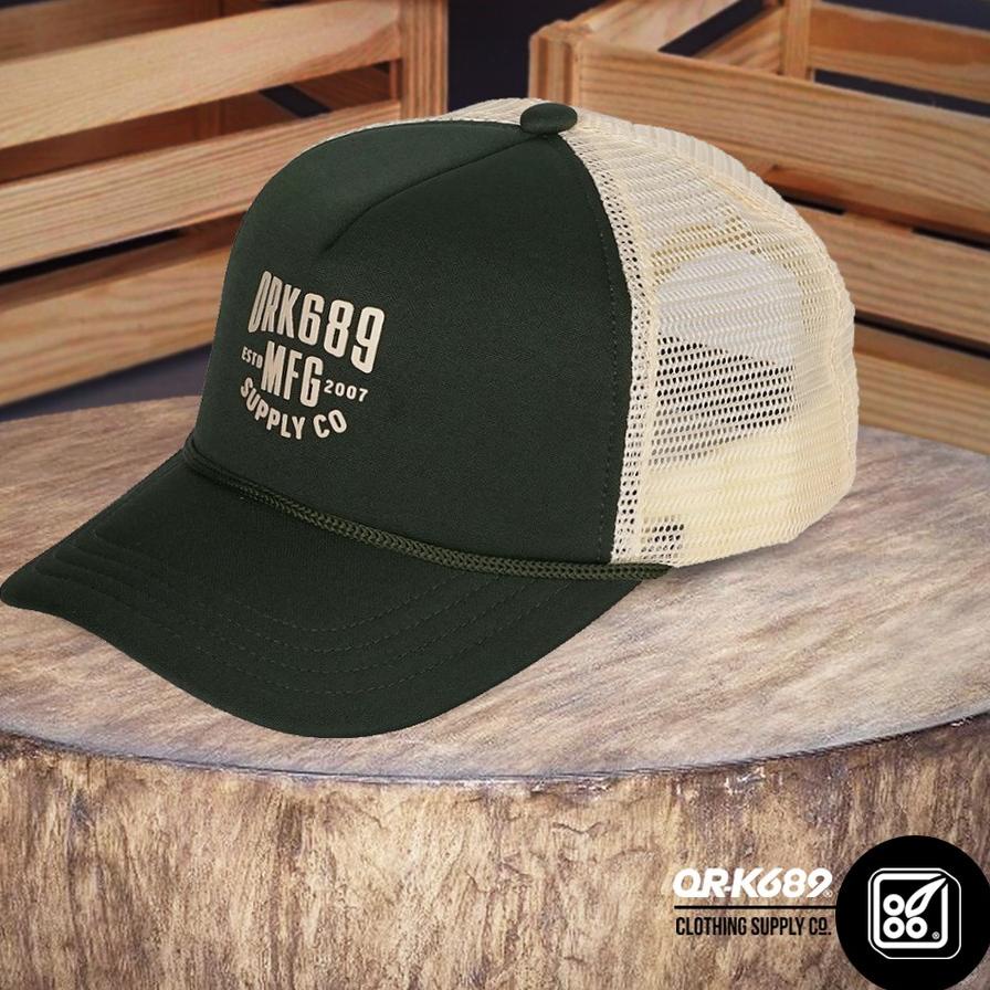 ♖ ORK689 Topi Pria Distro Original Trucker hat Topi Jaring Ork689 MFGsub ♩