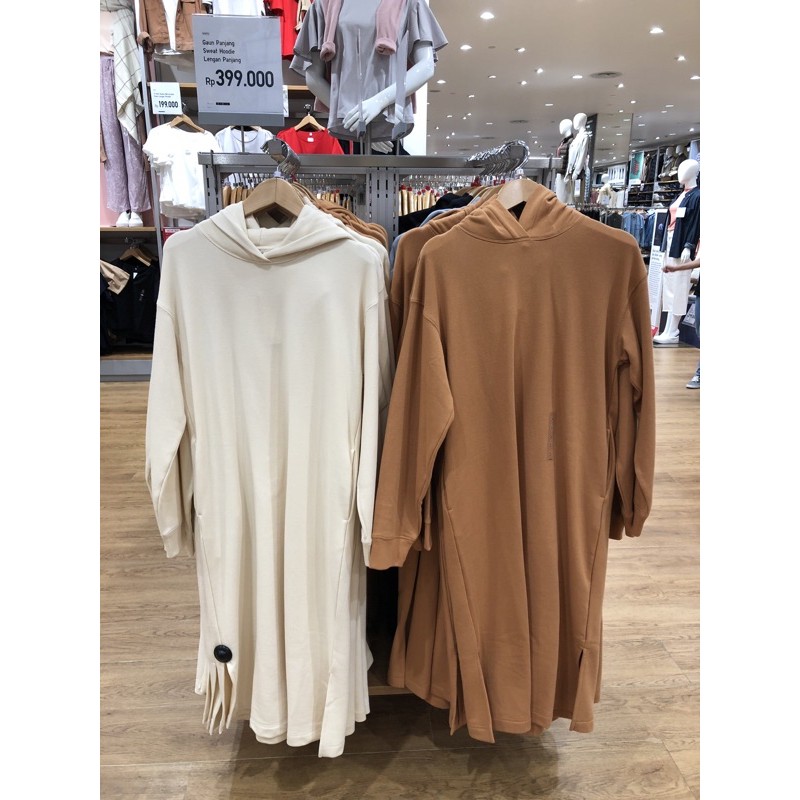 HOODIE WOMAN UNIQLO JASTIP / HOODIE DRESS / HOODIE LONG DRESS / HOODIE UNIQLO