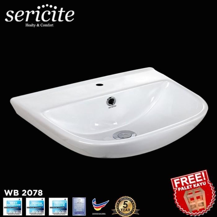 Washtafel Sericite Wastafel Keramik 2078 Tarantalum Basin White