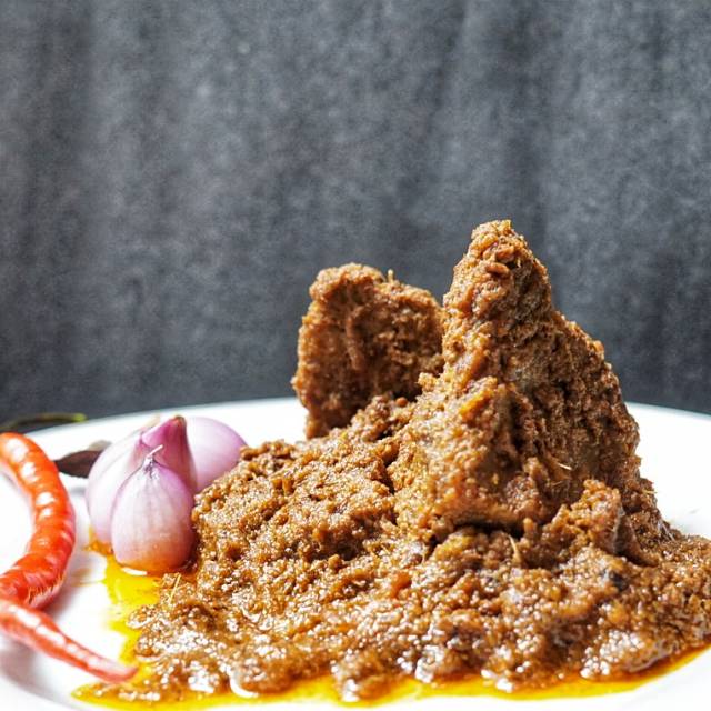 

(Pasti ready) Rendang daging kapau 250gr