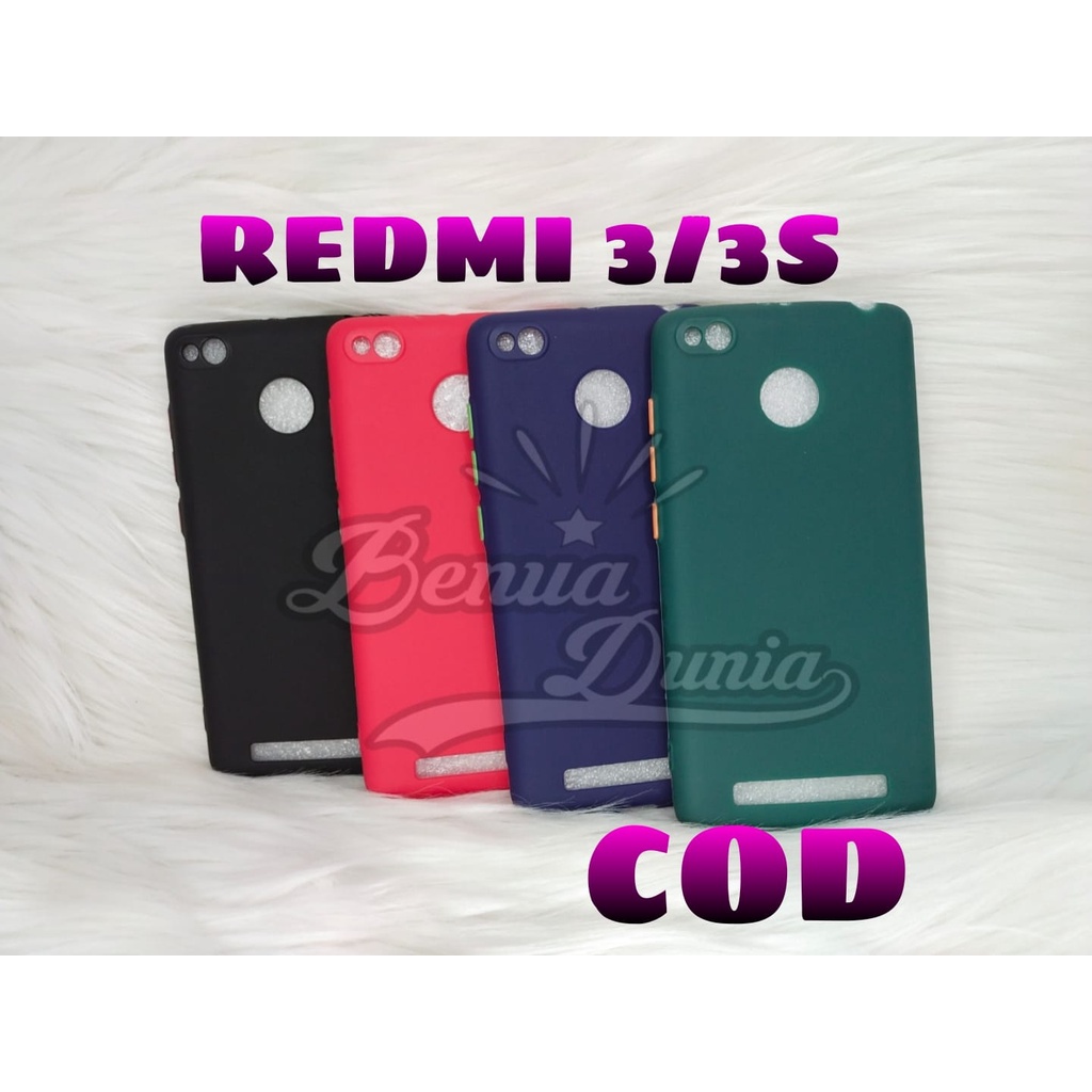 CASE MACARON XIAOMI REDMI MI 10T -REDMI S2 -REDMI 3/3S/3 PRO // SOFTCASE MACARON PROTECTION KAMERA - BD