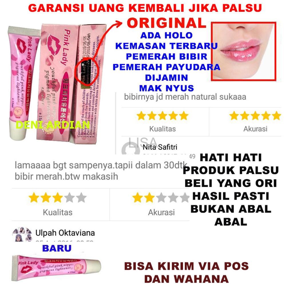 termurah PEMERAH PUTING PAYUDARA Pemerah Bibir barang ready silahkan di order