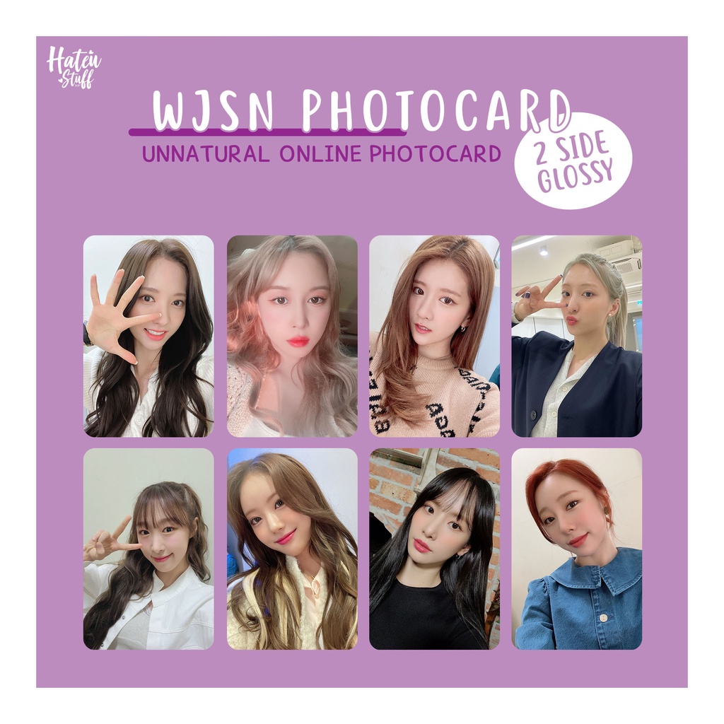 Unofficial PC WJSN Unnatural Online Photocard Shopee Indonesia