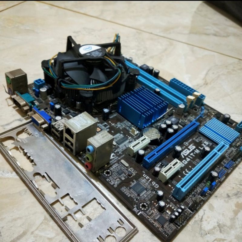 Paket Mobo G41 DDR3 + Core 2 Duo + Ram 8GB