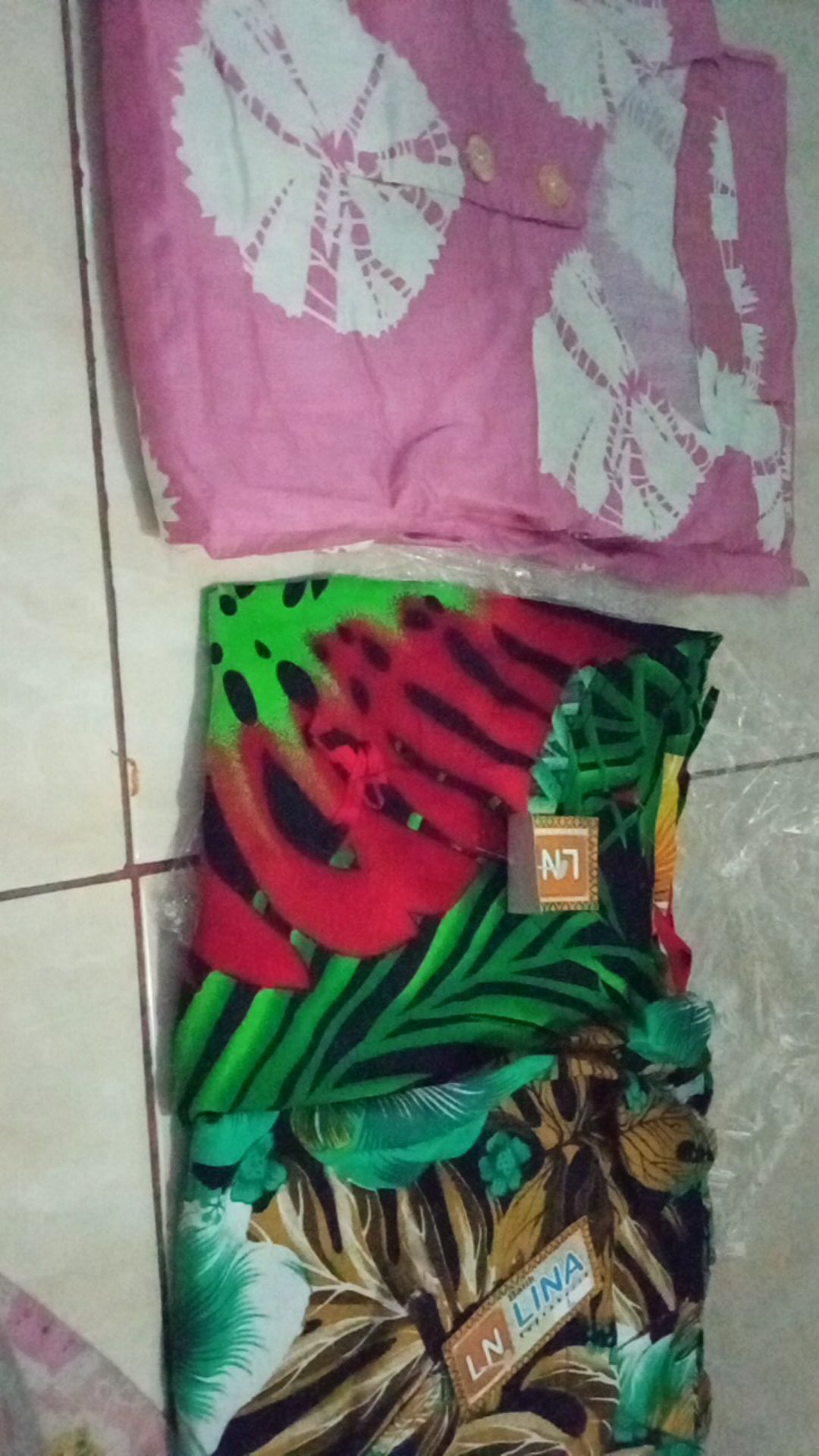 Stelan Piyama Rayon Homedress Baju Tidur Batik Anak Perempaun