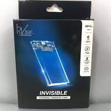 EXTERNAL HARDDISK CASE 2.5 NYK INVISIBLE USB 3.0 TRANSPARAN