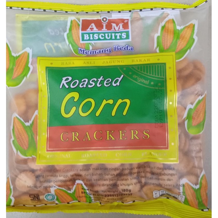 

Roasted Corn Crackers 180 Gram