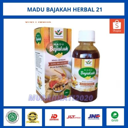 Obat KANKER Dan Benjolan Terbaik Madu BAJAKAH Plus KUNIR PUTIH Herbal 21 280 Gram