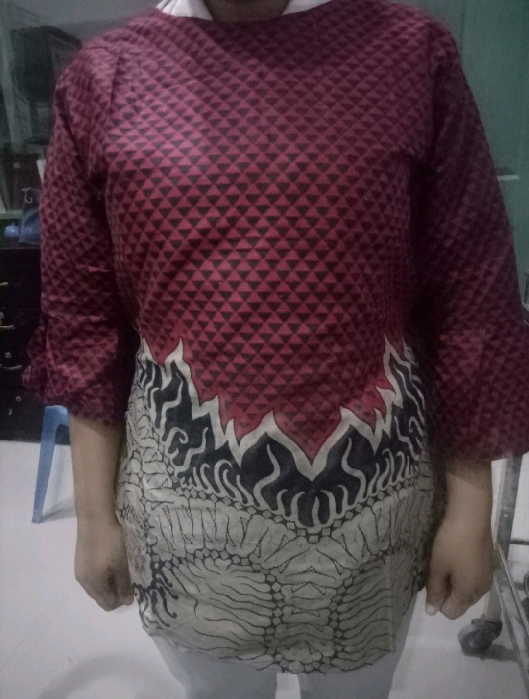 [bisa Cod] Blouse Batik Wanita / Seragam Kantor / Pakaian Wanita Murah / Batik Terbaru / Batik Murah