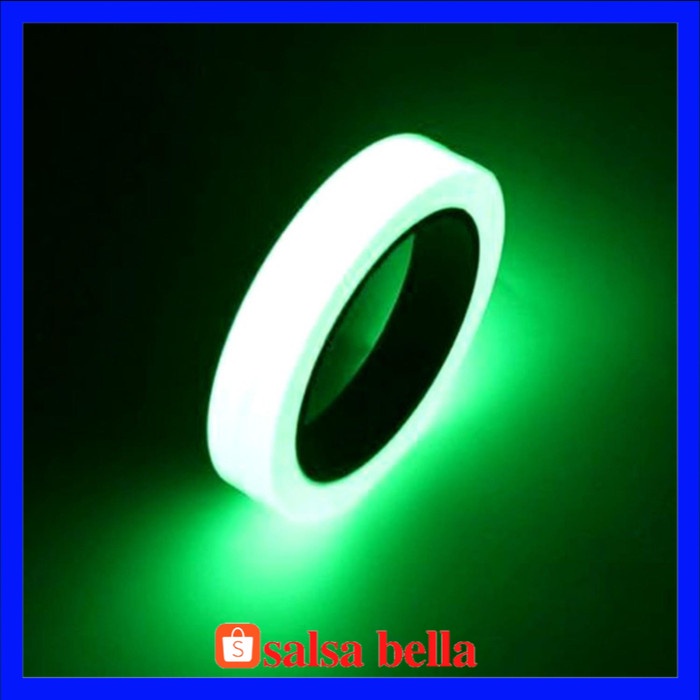

Lakban Glow In The Dark Luminous Adhesive Tape 1.5cm x 10m