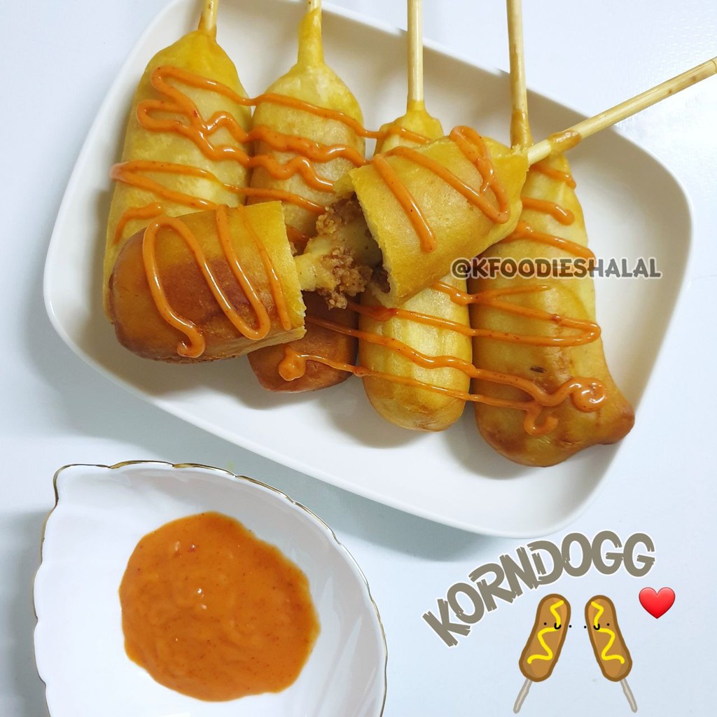 

Omoni Corndogg Korean Halal Food Makanan Korea Halal Frozen Food