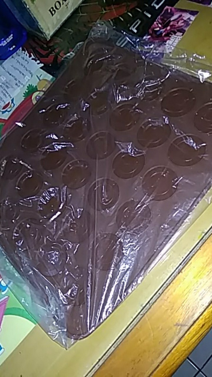 Cetakan Silikon Makaron Macaron Macaroon Alas Baking Mat