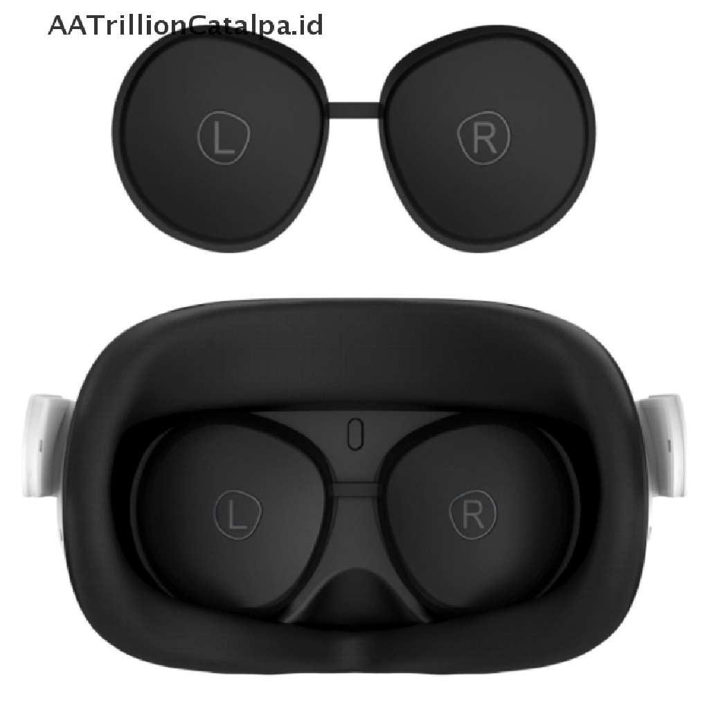 Aatrillioncatalpa Cover Pelindung Lensa VR Bahan Silikon Anti Debu Untuk Oculus Quest 2