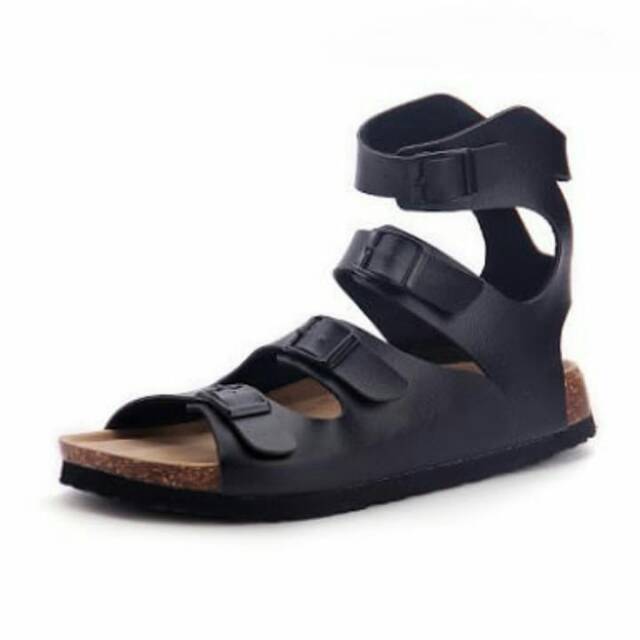 Sendal Pria / Sendal Gladiator Pria / Sendal Pria Kulit