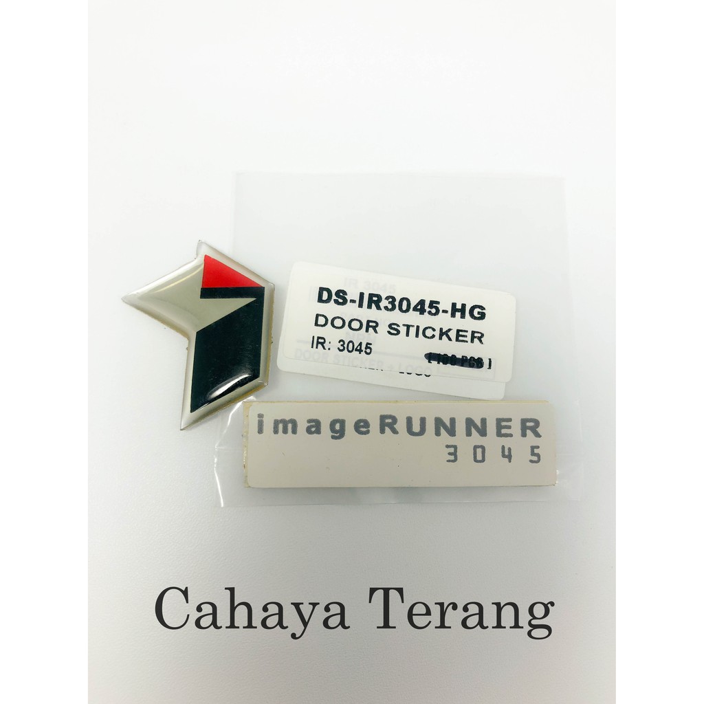 Door Sticker Mesin Fotokopi Canon IR 3045 DS IR-3045-HG Import