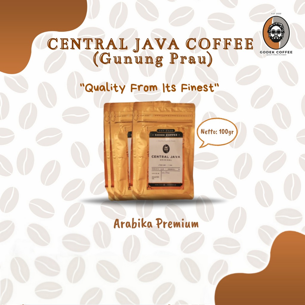 

KOPI ARABIKA | KOPI ARABIKA PREMIUM BUBUK 100 gr | GODEK COFFEE | KOPI GUNUNG PRAU CENTRAL JAVA