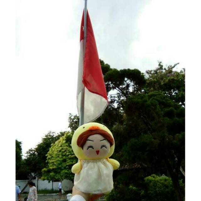 [READY] Preloved White Dress Doll from Teddy Bear House/Baju Boneka