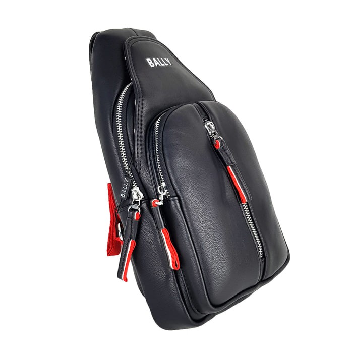 Tas Selempang Sling Bag / Shoulder Bag - BALLY SNM BLACK