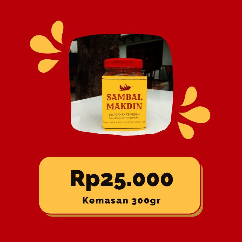 

Sambal Terasi/Belacan Khas Medan Ukuran 300gr