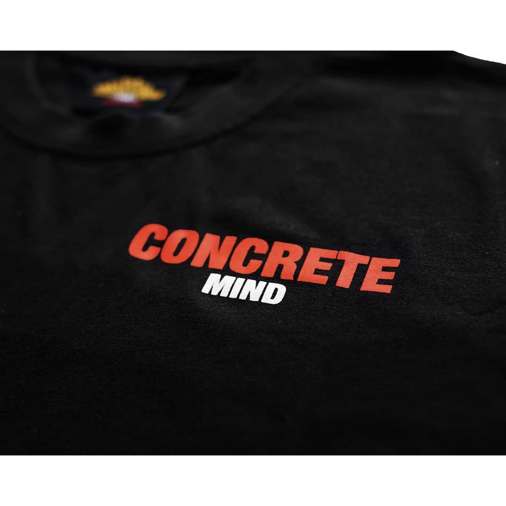 Concrete Mind - Paradoxical Saint Logo Black Tee