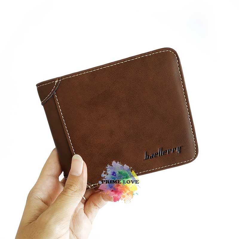 Dompet Pria Kulit Lipat Dua Premium Slot Kartu - DP22-1