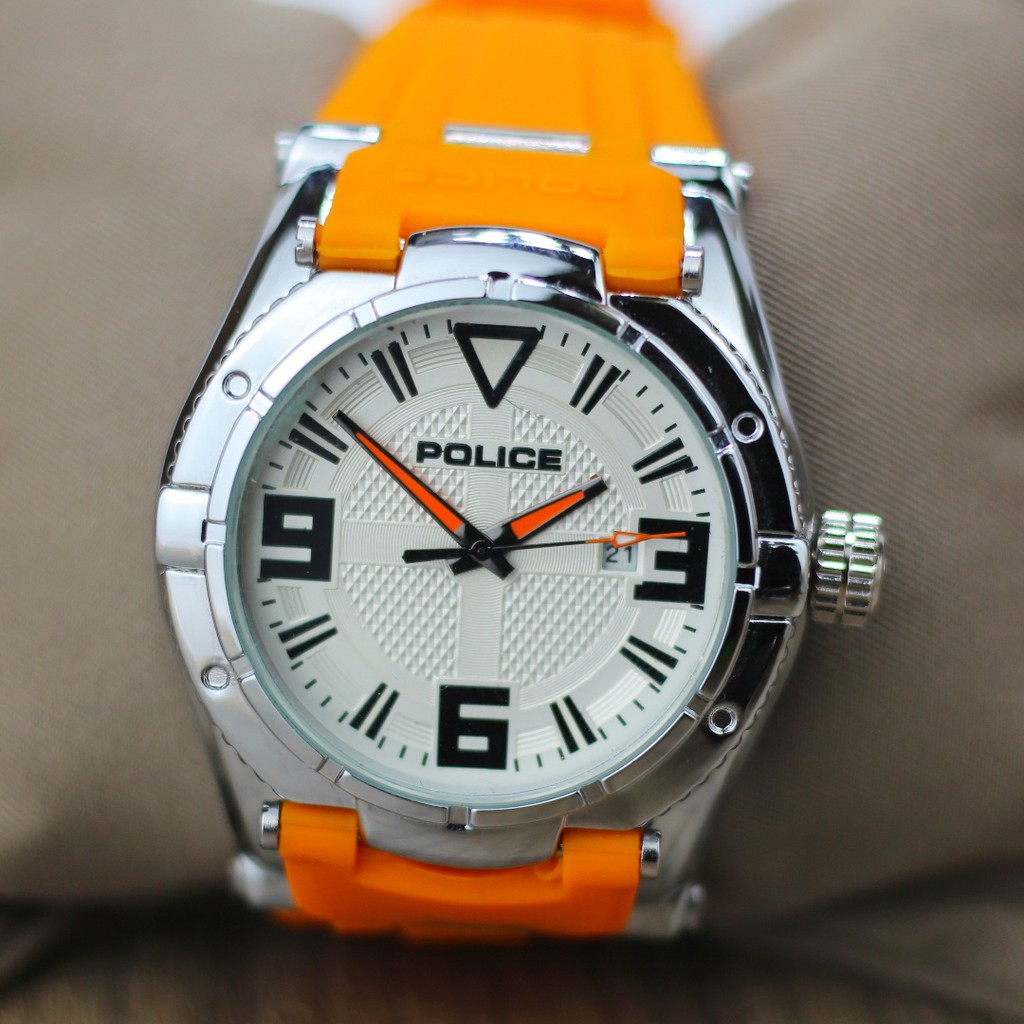 JAM TANGAN PRIA NEW POLICE RUBBER/ JAM TANGAN MURAH BERKUALITAS/ JAM COOL SPORT COD