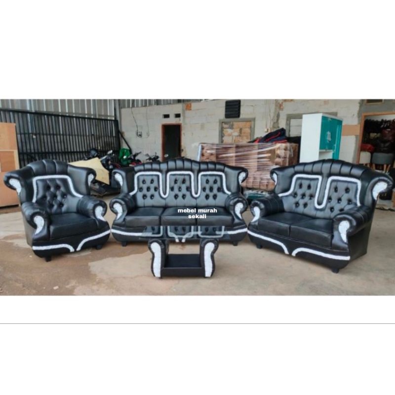 (PROMO) Sofa Jaguar Jumbo Set 321 Mewah / Sofa Jaguar Murah (Gratis Ongkir Surabaya)