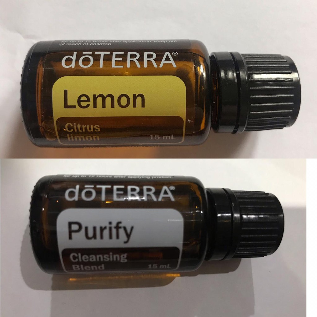 PAKET UDARA SEGAR DOTERRA LEMON + PURIFY LEBIH BAGUS DARI OIL YOUNG LIVING