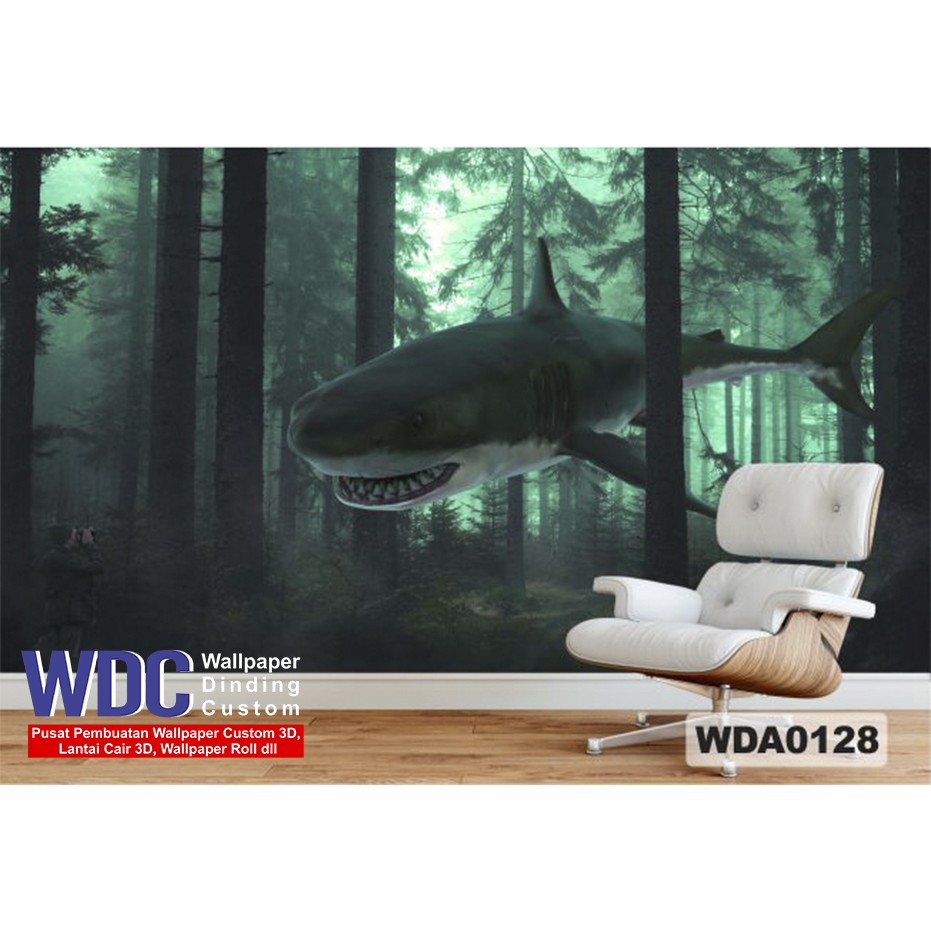 wallpaper 3d custom hutan fantasy, wallpaper 3d hutan, wallpaper dinding custom, wallpaper 3d murah